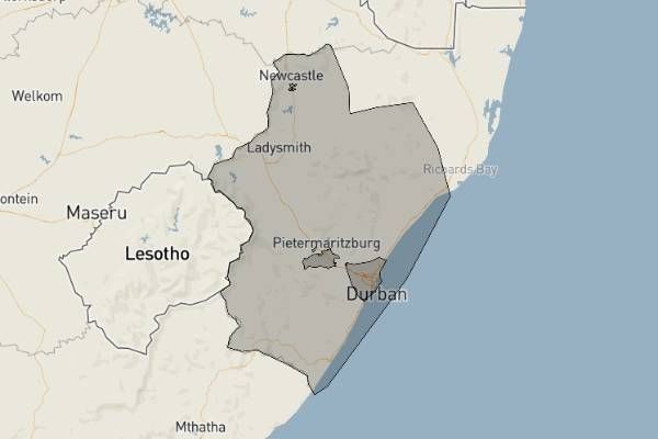 South Africa Weather warnings