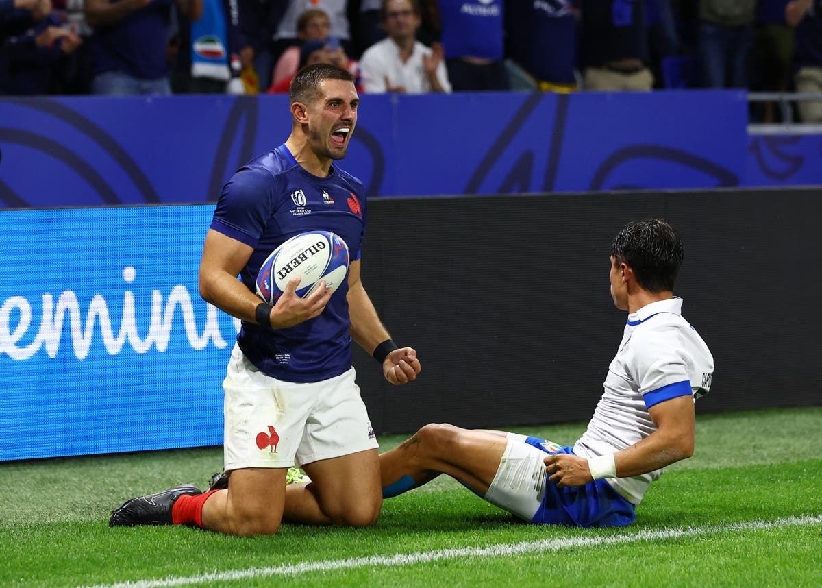 Rugby World Cup 2023 LIVE France v Italy score and latest updates