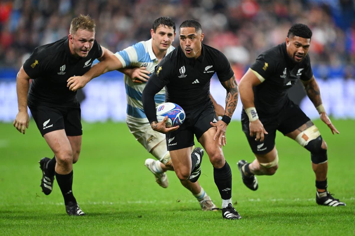 Rugby World Cup 2023 LIVE All Blacks vs Argentina latest score New