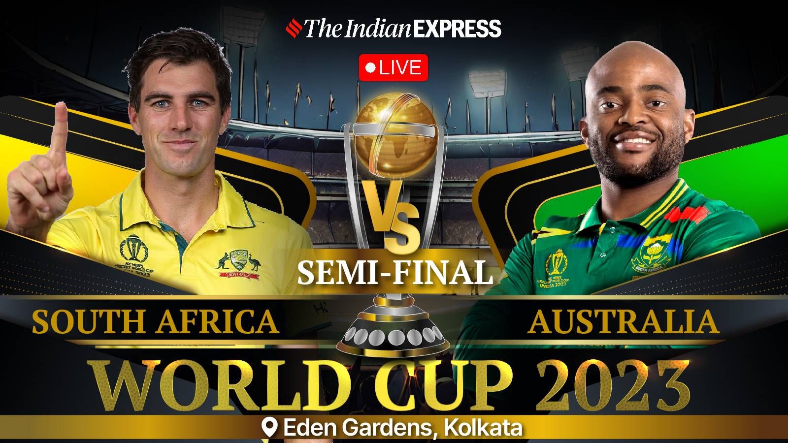 South Africa vs Australia Live Score, World Cup 2023 SemiFinal